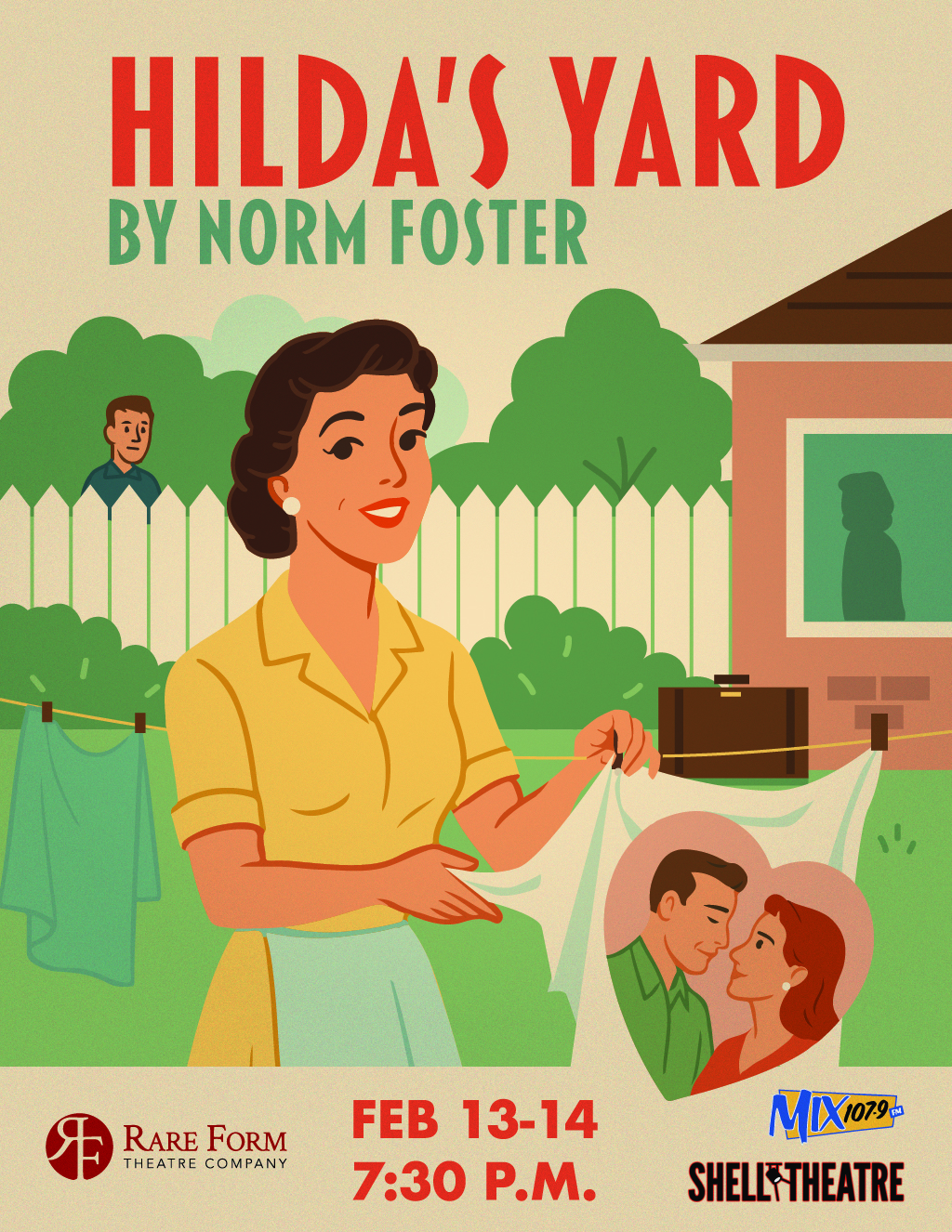 Hilda's Yard by Norm Foster